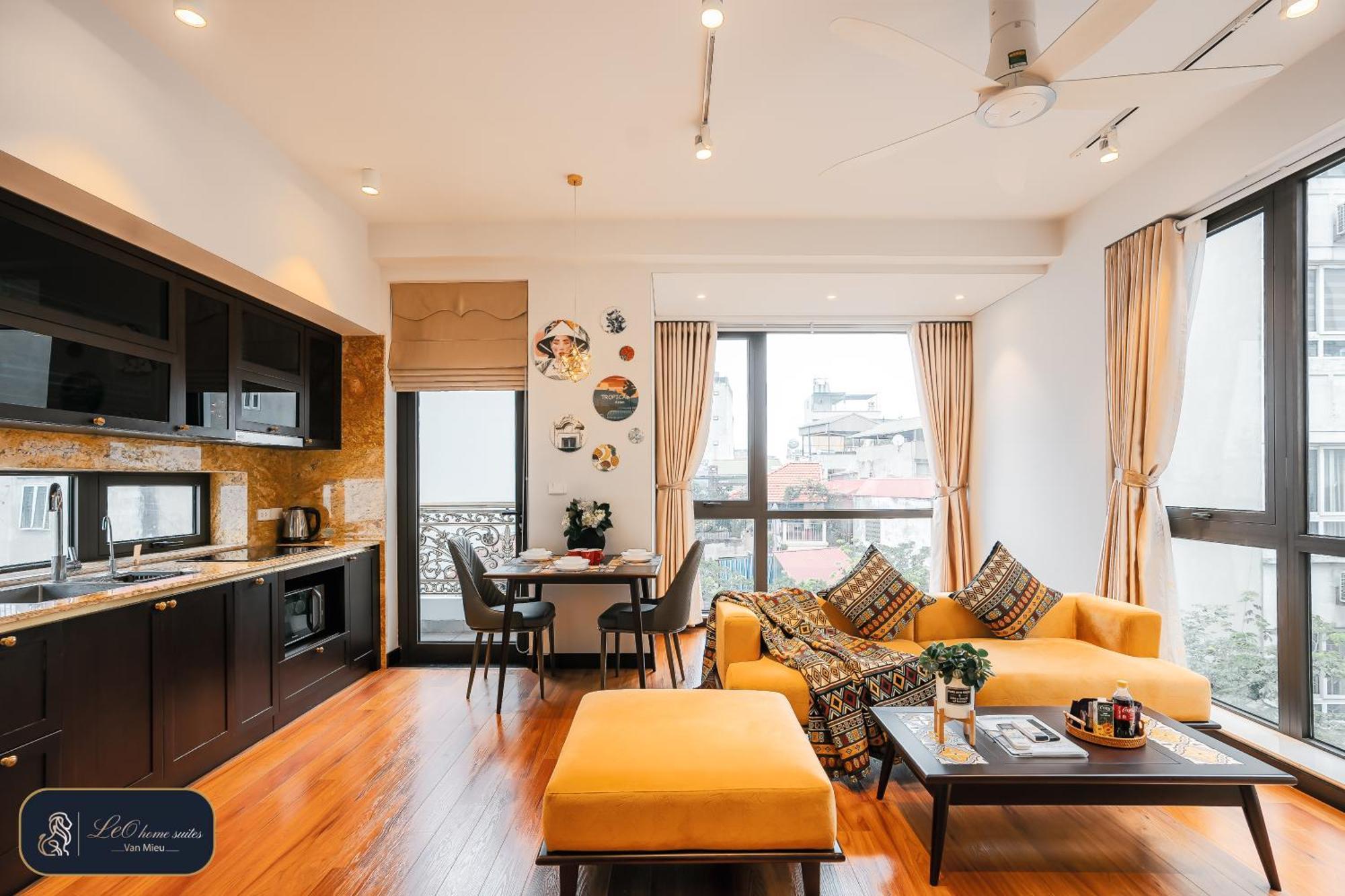 High-Ser Apartment -2Br - Niceview - Parking - Spacious - In Center 河内 外观 照片