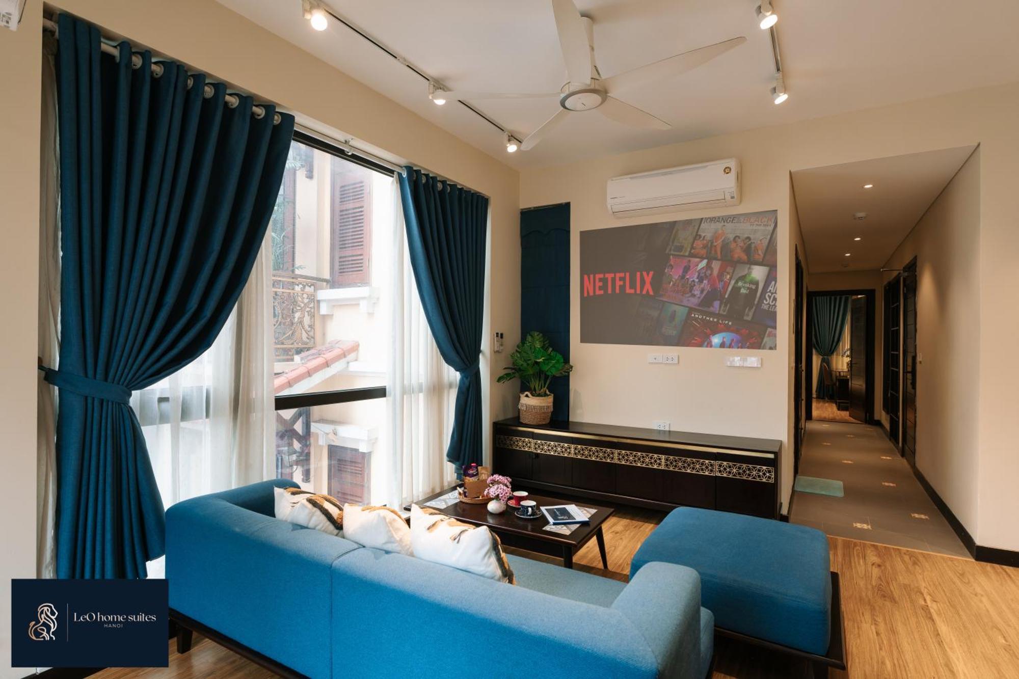 High-Ser Apartment -2Br - Niceview - Parking - Spacious - In Center 河内 外观 照片