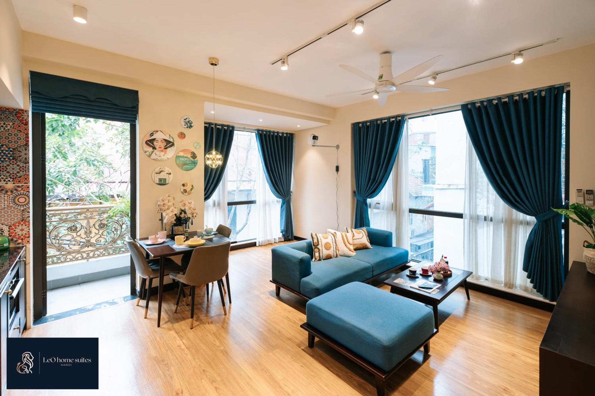 High-Ser Apartment -2Br - Niceview - Parking - Spacious - In Center 河内 外观 照片