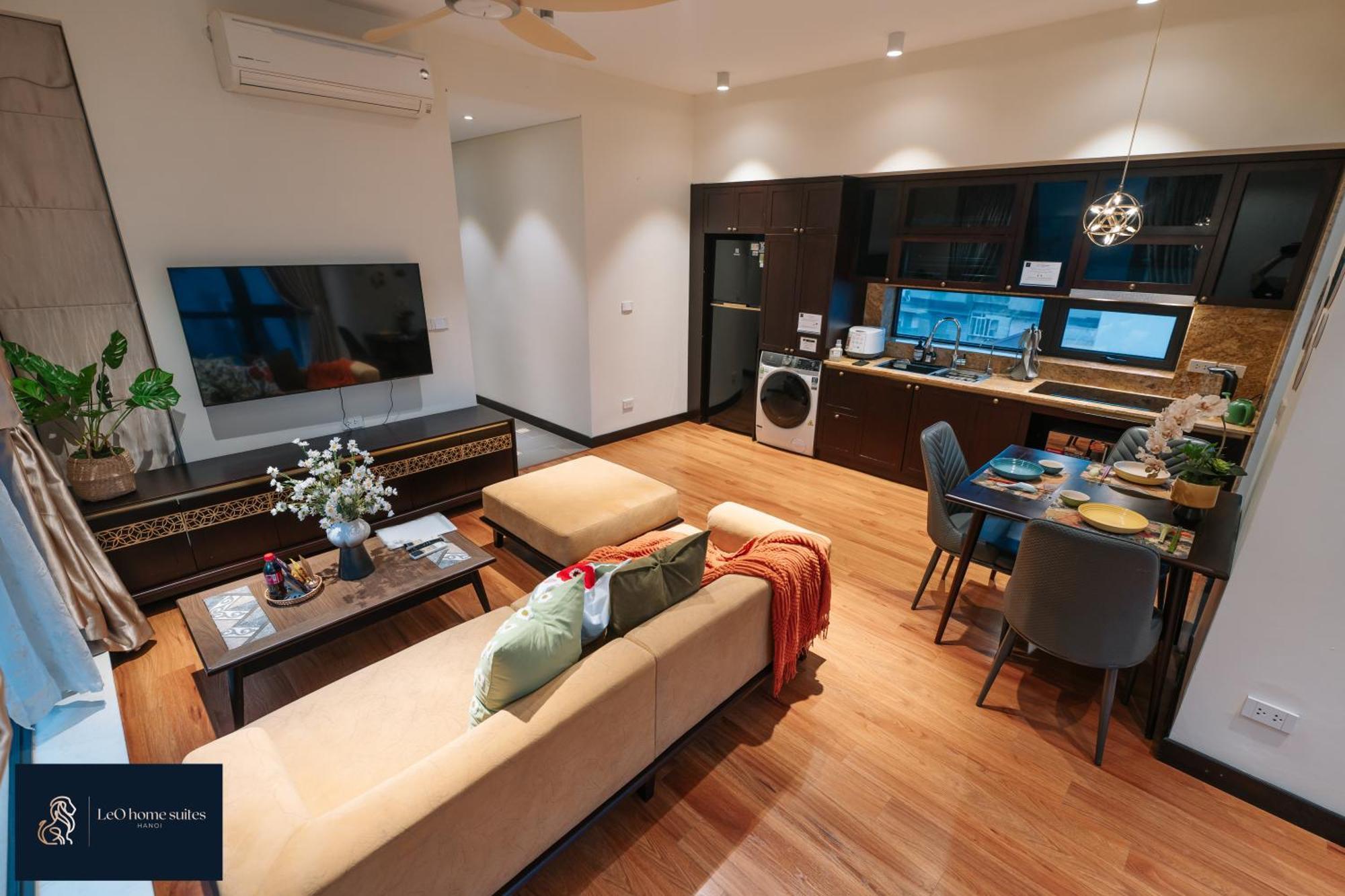 High-Ser Apartment -2Br - Niceview - Parking - Spacious - In Center 河内 外观 照片
