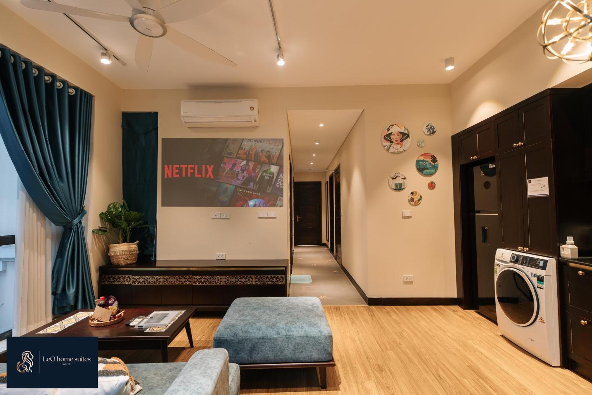 High-Ser Apartment -2Br - Niceview - Parking - Spacious - In Center 河内 外观 照片