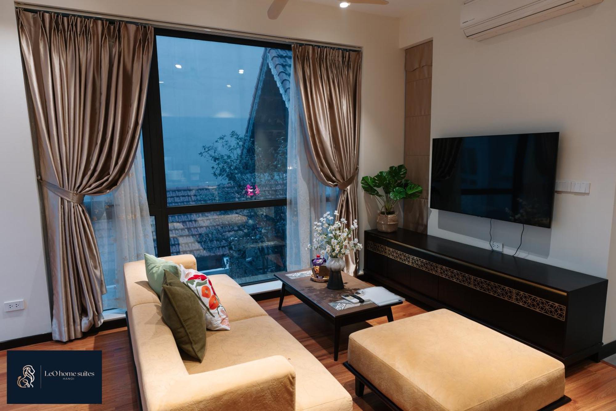 High-Ser Apartment -2Br - Niceview - Parking - Spacious - In Center 河内 外观 照片