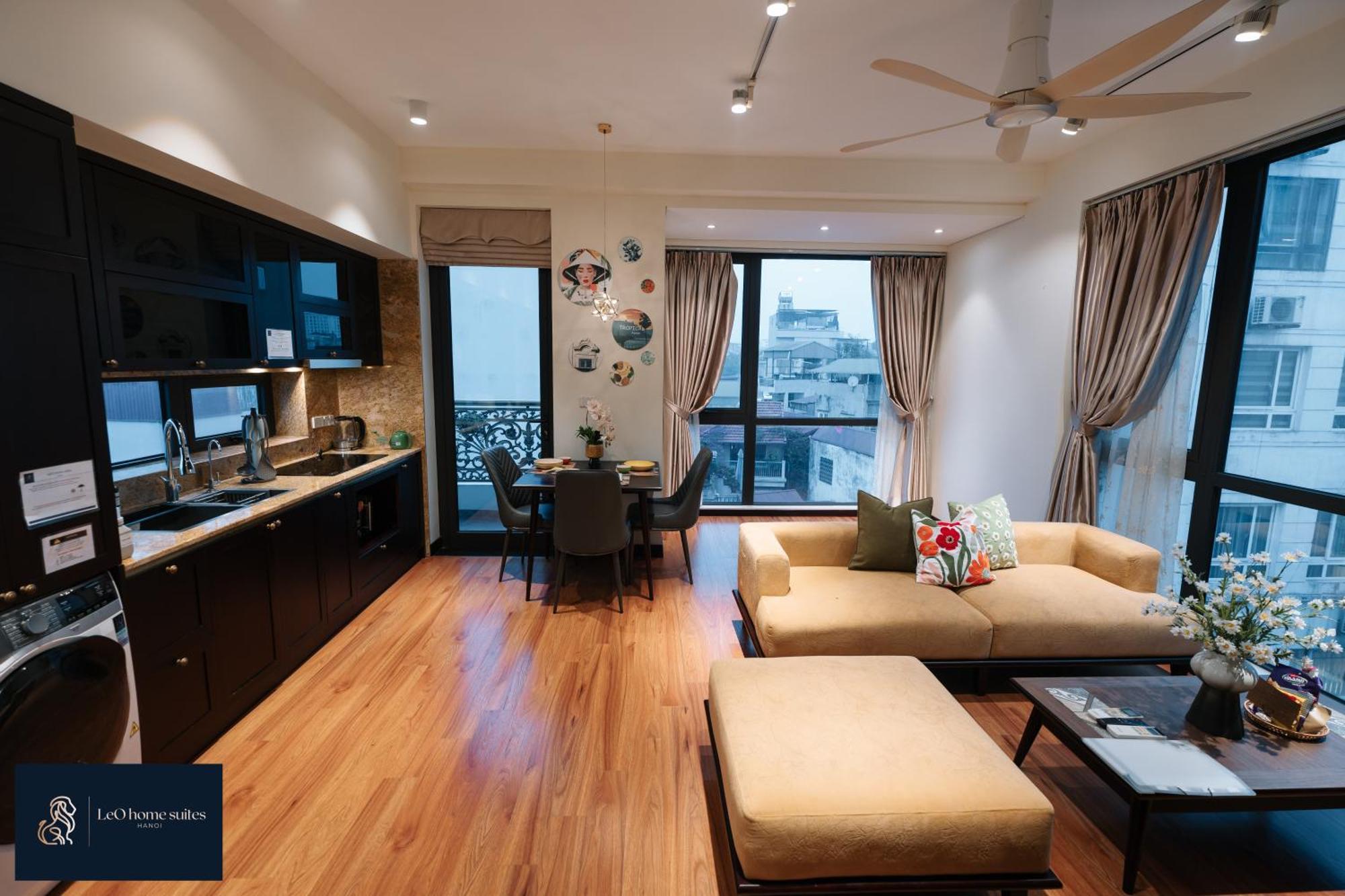 High-Ser Apartment -2Br - Niceview - Parking - Spacious - In Center 河内 外观 照片